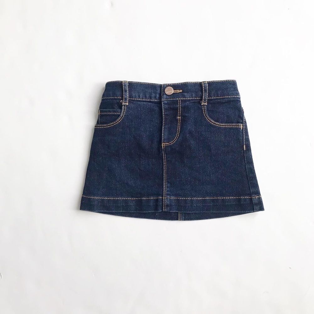 Old Navy dark denim sparkle skirt EUC 2T